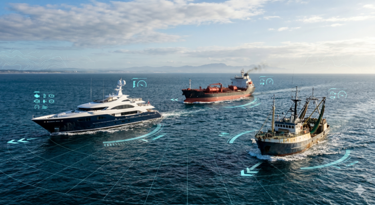 digital charts small fleets montage